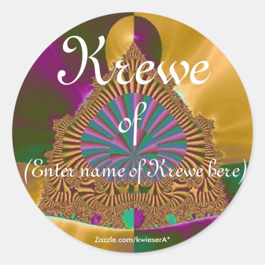 Stickers Mardi Gras (Devant)