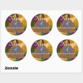 Stickers Mardi Gras (Feuille)