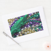 Stickers Mardi Gras Carnival Alligator Bead Decal (Enveloppe)