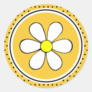 Stickers marguerite