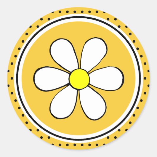 Stickers marguerite (Devant)