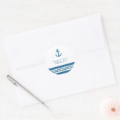 Stickers Mariage Ancre nautique (Enveloppe)