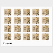 Stickers Mariage Aventure vintage (Feuille)