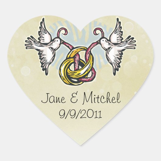 Stickers mariage Bells (Devant)