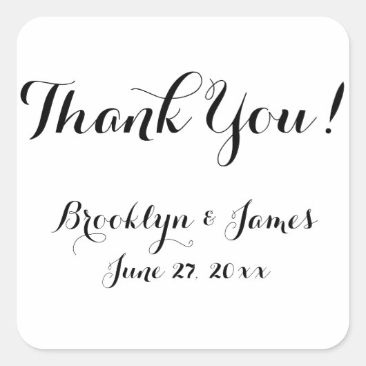 Stickers mariage blanc clair Favoriser (Devant)