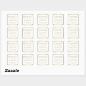 Stickers Mariage Blanc Gatsby Art Déco (Feuille)
