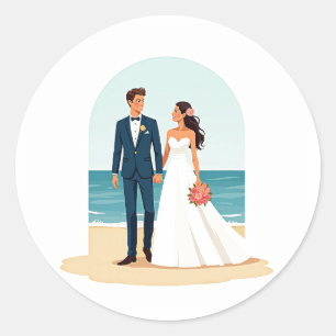 Stickers Mariage Bliss Ocean