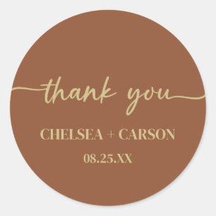 Stickers Mariage Boho Script tendance