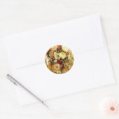 Stickers mariage bouquet floral (Enveloppe)