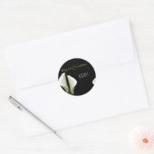 Stickers Mariage Calla Lily (Enveloppe)