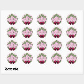 Stickers Mariage Calli Lillies (Feuille)
