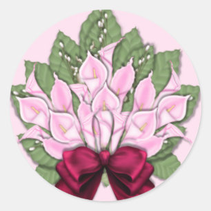 Stickers Mariage Calli Lillies
