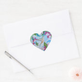 Stickers Mariage Colibri & Fuchsia Enveloppe (Enveloppe)