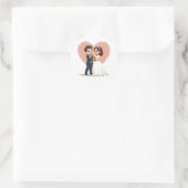 Stickers mariage Couple (Sac)