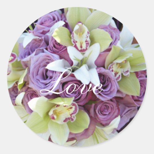 Stickers Mariage d'amour (Devant)