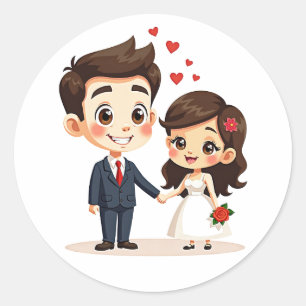 Stickers Mariage de charme