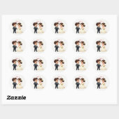 Stickers Mariage de charme (Feuille)
