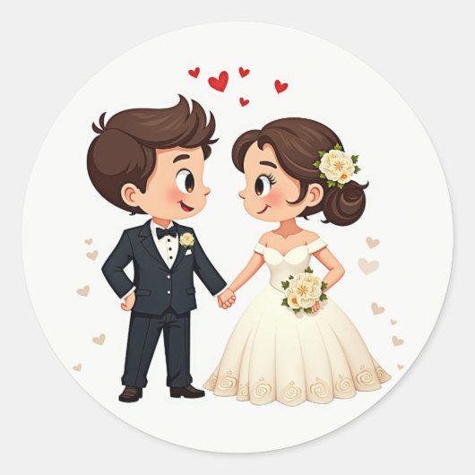 Stickers Mariage de charme (Devant)