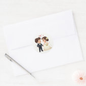 Stickers Mariage de charme (Enveloppe)
