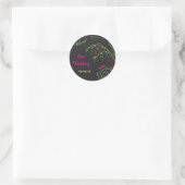 Stickers Mariage de Doodle Neon Floral (Sac)