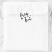 Stickers Mariage de mariée Tribe Diamond (Sac)