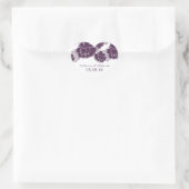 Stickers Mariage Décadence Florale (Sac)