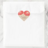 Stickers Mariage Délicats, Rouge (Sac)