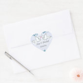 Stickers mariage Dove (Enveloppe)