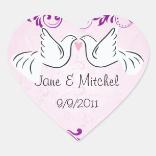 Stickers mariage Dove
