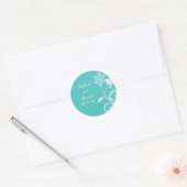 Stickers Mariage Dramatique Flore (Enveloppe)