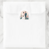 Stickers Mariage élégant (Sac)