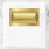 Stickers Mariage élégant, Or (Sac)