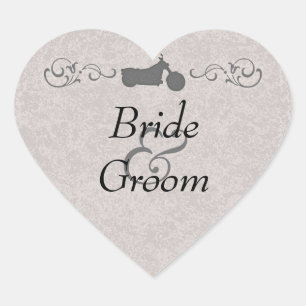 Stickers mariage élégant pour les couples de motar