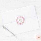Stickers Mariage en Aquarelle Cerise Blossoms (Enveloppe)