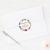 Stickers Mariage Enveloppe Automne (Enveloppe)