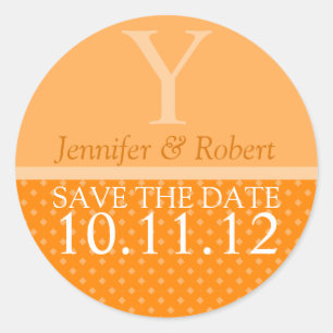 Stickers Mariage Enveloppe Octobre