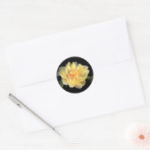 Stickers Mariage Enveloppe Peony Jaune (Enveloppe)
