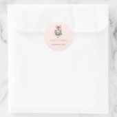 Stickers Mariage, Étiquettes Mariage, Script, Amou (Sac)