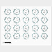 Stickers Mariage Eucalyptus Botanique (Feuille)
