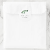 Stickers Mariage Eucalyptus Dollar Argent (Sac)