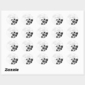 Stickers Mariage Fleur Élégant (Feuille)