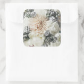 Stickers Mariage Floral Blanc (Sac)