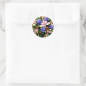 Stickers Mariage floral Bouquet Enveloppe Sceau (Sac)