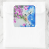 Stickers Mariage Floral Colibris (Sac)