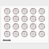 Stickers Mariage Floral Jardin Anglais (Feuille)