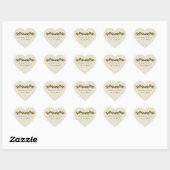 Stickers Mariage Frontalier, Brown/Vert (Feuille)