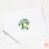 Stickers Mariage Fuchsia (Enveloppe)