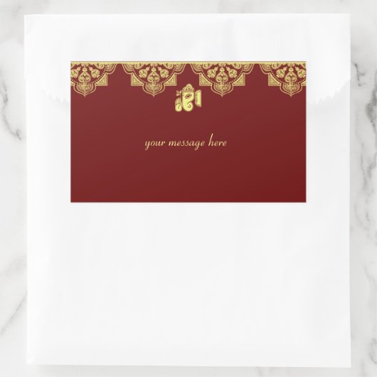 Stickers Mariage Ganesh (Sac)