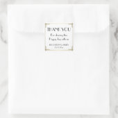 Stickers Mariage Gatsby Blanc Art Déco (Sac)