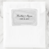 Stickers mariage gris aquarelle (Sac)